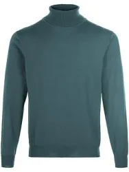 Rollkragen-Pullover Peter Hahn türkis
