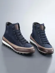 Sneaker Jains Strip Candice Cooper blau