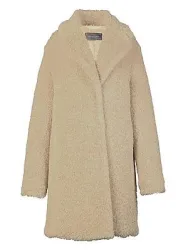 Long-Jacke White Label weiss