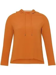 Kapuzen-Bluse Emilia Lay orange