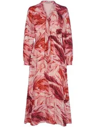 Kleid V-Ausschnitt Uta Raasch rot