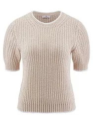 Rundhals-Pullover Peter Hahn beige