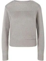 Pullover U-Boot-­Ausschnitt Peter Hahn beige