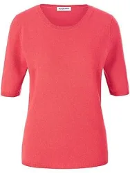 Rundhals-Pullover aus Schurwolle und Kaschmir Peter Hahn pink
