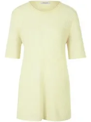 Rundhals-Pullover Peter Hahn gelb