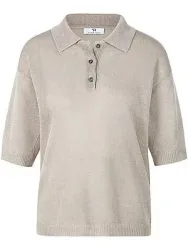 Polo-Pullover Peter Hahn beige