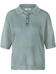 Polo-Pullover Peter Hahn grün
