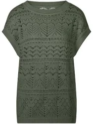 Rundhals-Pullover Peter Hahn grün