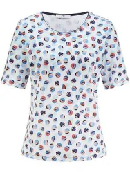 Rundhals-Shirt Peter Hahn weiss
