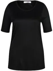 Rundhals-Shirt Emilia Lay schwarz