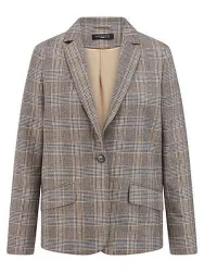 Blazer schmalem Reverskragen Fadenmeister Berlin multicolor