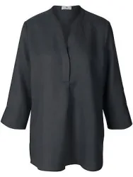 Bluse 3/4-Arm Peter Hahn schwarz