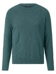 Rundhals-Pullover Louis Sayn türkis