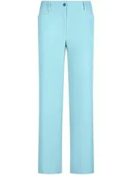Comfort Fit-Hose Passform Cornelia Peter Hahn blau