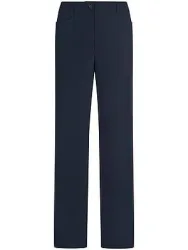 Comfort Fit-Hose Passform Cornelia Peter Hahn blau