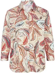 Bluse 3/4-Arm Peter Hahn beige