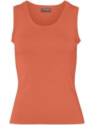 Stricktop Rundhals-Ausschnitt MYBC orange