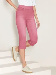 ProForm Slim-Caprihose Modell Pamina Capri Raphaela by Brax rosé