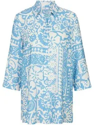 Long-Bluse 3/4-Arm Peter Hahn weiss