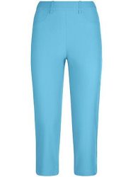 Capri-Hose Passform Sylvia Peter Hahn blau