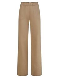 Schlupf-Hose aus 100% Leinen Peter Hahn braun