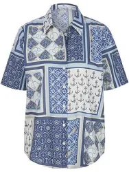Bluse Peter Hahn blau