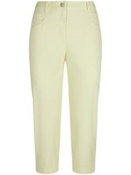 Comfort Fit Caprihose Peter Hahn gelb