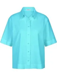 Bluse Peter Hahn blau