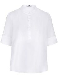 Bluse aus Seide Peter Hahn weiss