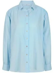 Long-Bluse Peter Hahn blau