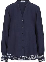 Bluse Peter Hahn blau