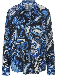 Bluse Peter Hahn blau