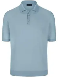 Strick-Polo Louis Sayn blau
