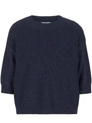 Pullover 3/4-Arm Peter Hahn blau