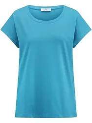 Rundhals-Shirt Peter Hahn blau