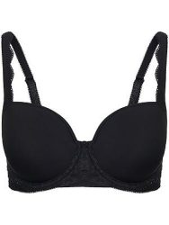 Triumph - Bügel-BH, wattiert, für Damen, Black, Größe 75C