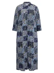 Hemdblusen-Kleid Emilia Lay blau