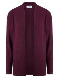 Strickjacke Modell Caro aus Seide und Kaschmir Peter Hahn lila