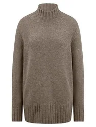 Long-Pullover Peter Hahn beige