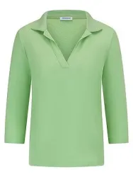 Polo-Shirt 3/4-Arm Peter Hahn grün