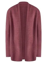 Long-Strickjacke aus Kaschmir include pink