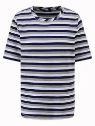 Rundhals-Shirt Peter Hahn blau