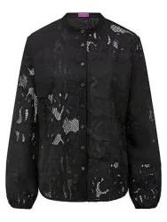 Bluse TALBOT RUNHOF X PETER HAHN schwarz