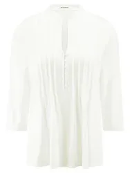 Jerseybluse Peter Hahn weiss