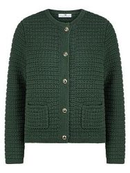 Strickjacke Peter Hahn grün