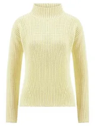 Pullover Stehkragen Peter Hahn weiss