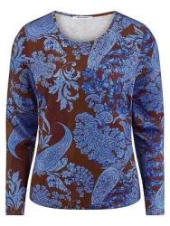 Rundhals-Shirt Peter Hahn braun