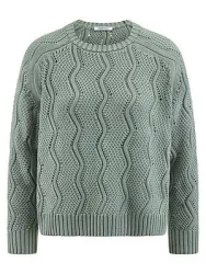 Rundhals-Pullover aus 100% SUPIMA-Baumwolle Peter Hahn grün