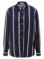 Long-Bluse Peter Hahn blau