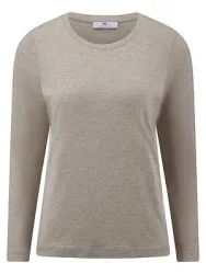 Rundhals-Shirt Peter Hahn beige